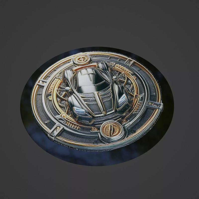 Car Pendant Medallion