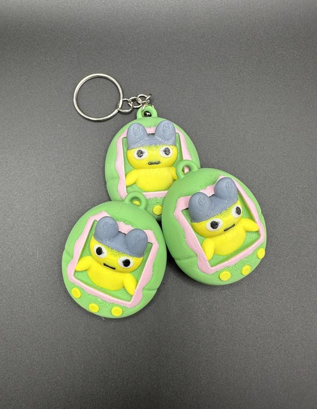 Tamagotchi Digital Pet - Keychain