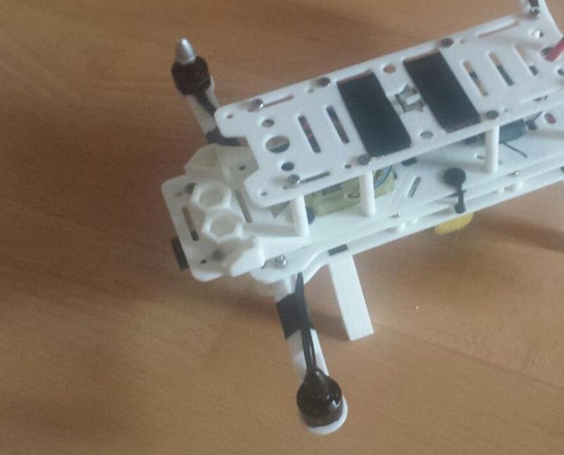 MHQ2 arm for 1306 motors with 2mm screws