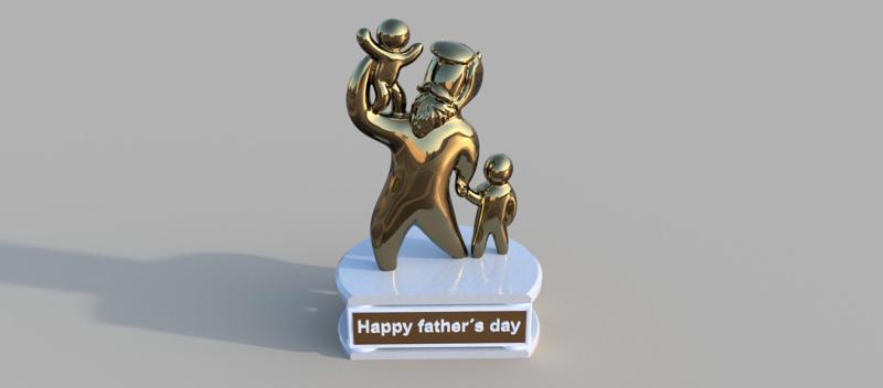 Father´s day trophy 2