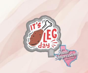 Leg Day (Thanksgiving) Freshie Mold