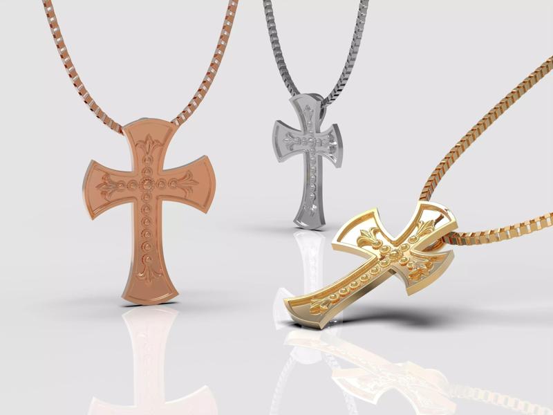 Cross pendant