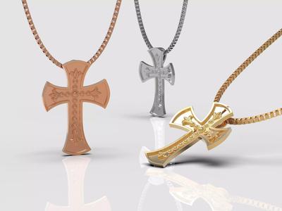 Cross pendant