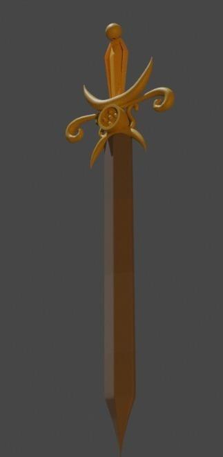 SILVER CRYSTAL SAILOR VENUS SWORD [SAILOR MOON CRYSTAL]