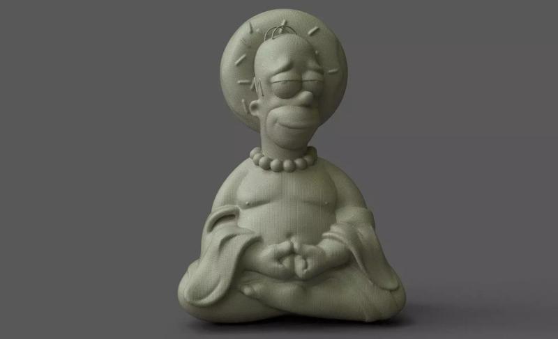 Meditative Homer