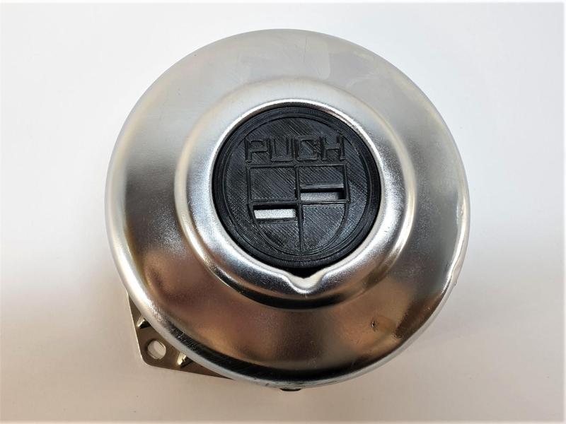 Puch moped igntion cover emblem piece