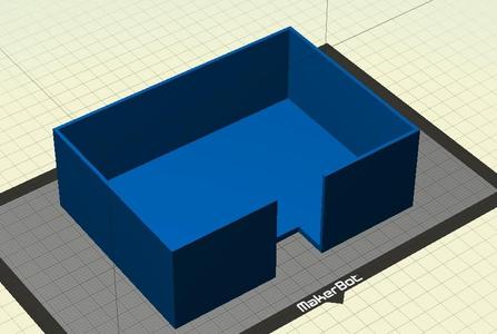 Box for DIN A6 paper