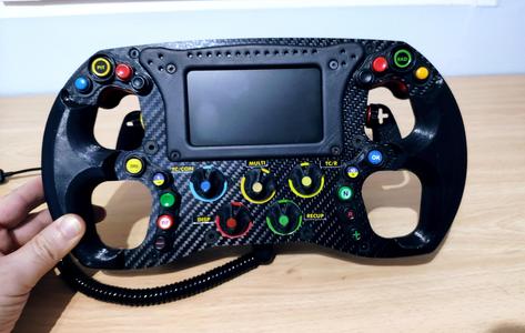 DIY FORMULA LCD SWD Steering Wheel