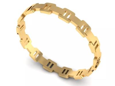 Gold bangle