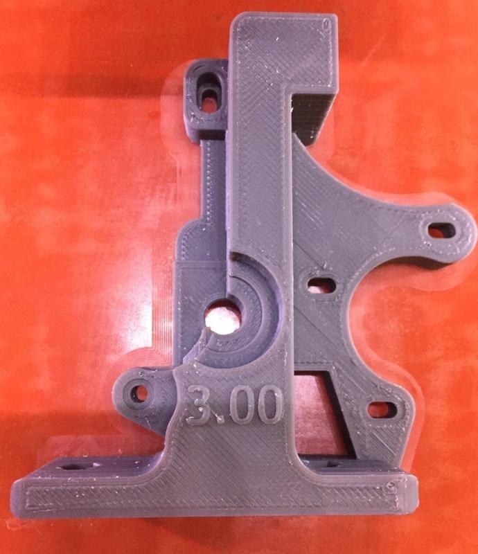 3.00MM filliament Wade's Reloaded Extended height Hexagon Mount  (Remix)