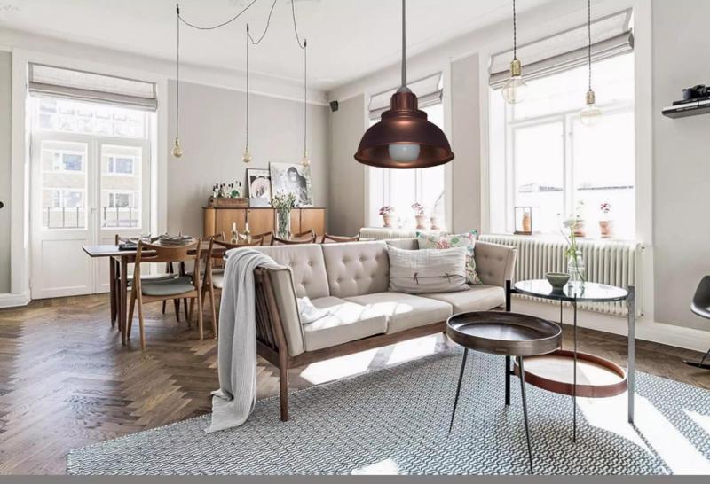 Industrial Lamp Shade Decor Retro IKEA Compatible