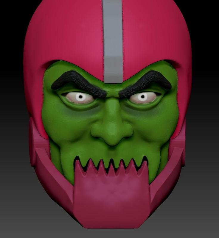 Trap Jaw Classic Filmation or Revelation head action figure
