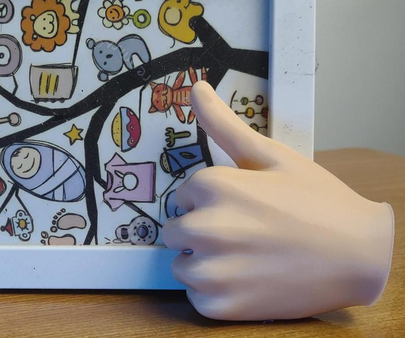 Thumb Up Hand Pose Statue for Home Decoration