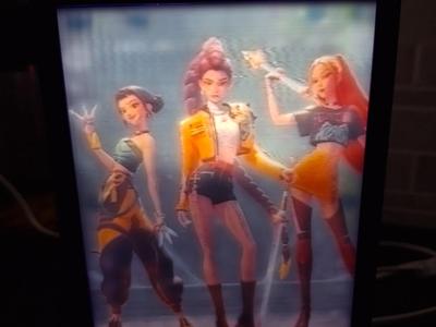 Huntrix Kpop Demon Lithophane Lamp
