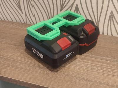 Parkside Dual 20V Battery Holder