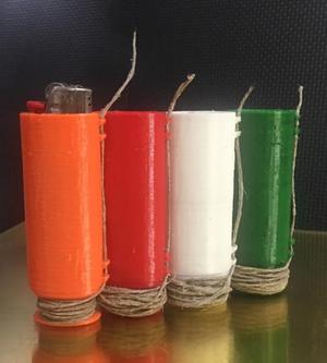 Bic Lighter Hemp Wick Sleeve