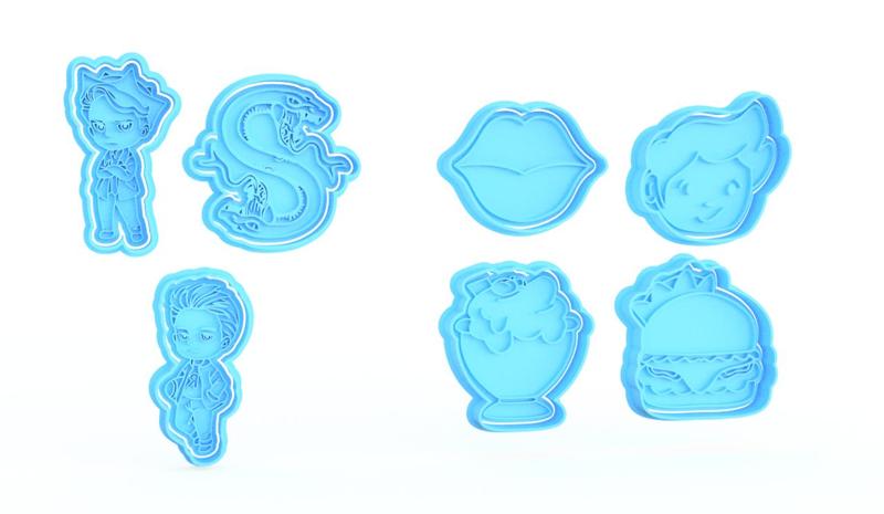 Riverdale TV series cookie cutter set of 7