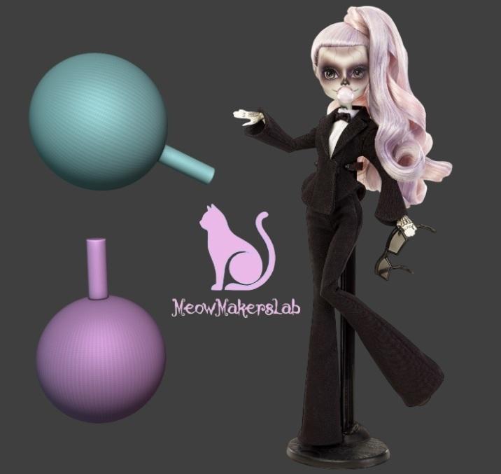 Zomby Gaga, Chewing gum, Monster High.