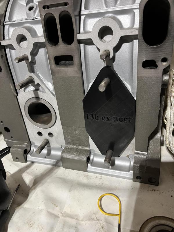 Free 13b exhaust port block off plate ver 0.1