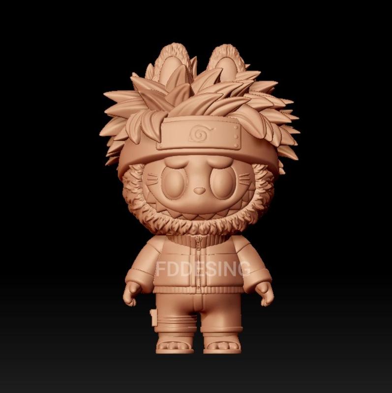 LABUBU V9 Naruto 3D STL FILE PRINT