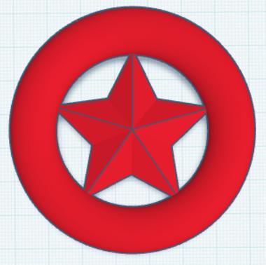 Sonic The Hedgehog Red Star Ring