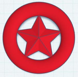 Sonic The Hedgehog Red Star Ring