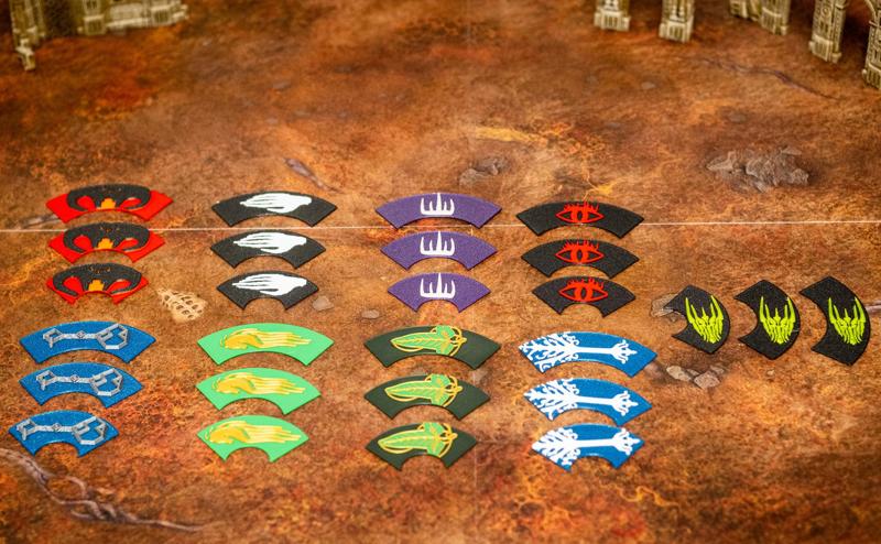 MIDDLE EARTH SBG BIG PACK BUNDLE, TOKEN AREA TEMPLATE CONTROL ZONE