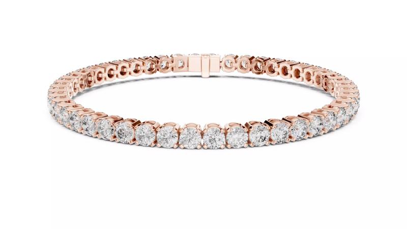 Tennis Bracelet 3dm stl renders Animation video details