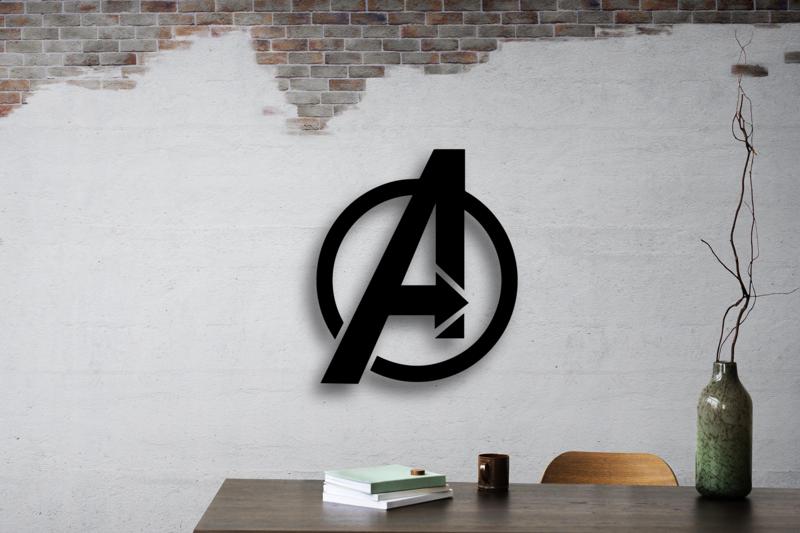 Logo poster AVENGERS - MARVEL - 2D