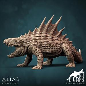 Dimetrodon ‧ DnD Miniature ‧ Tabletop Miniatures ‧ Gaming Monster