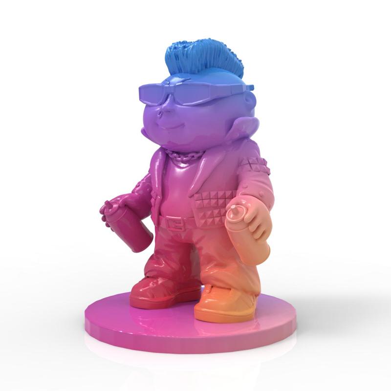 Graffiti Petey - garbage pail kids