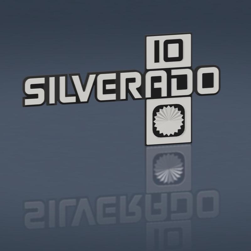 1981-87 Chevrolet Silverado “10” Fender Emblem