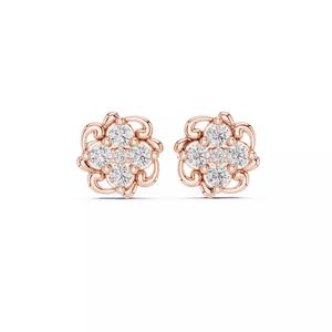 Diamond Studs Earrings 3dm stl renders animation videos details
