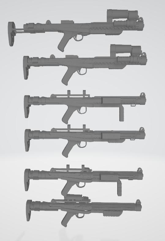 Star Wars e-10, e-10.5 and E-10R