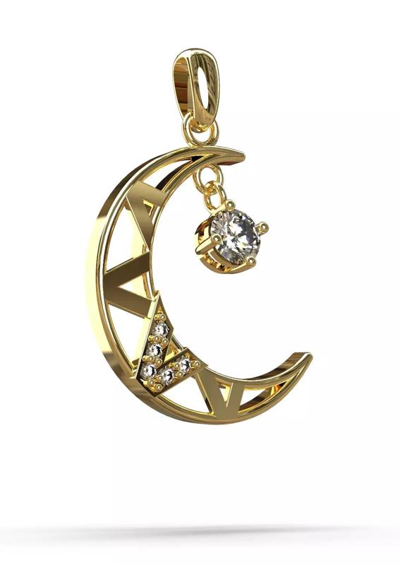Moon pendant