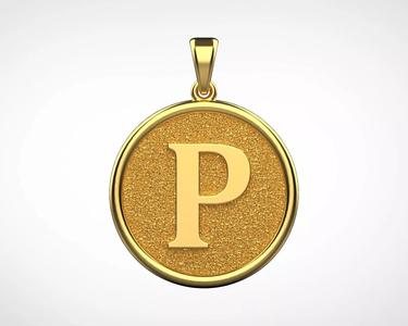 Pendant Letter P N49