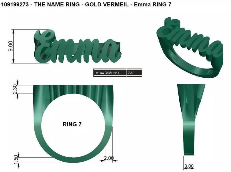 Popular Finger ring Customized