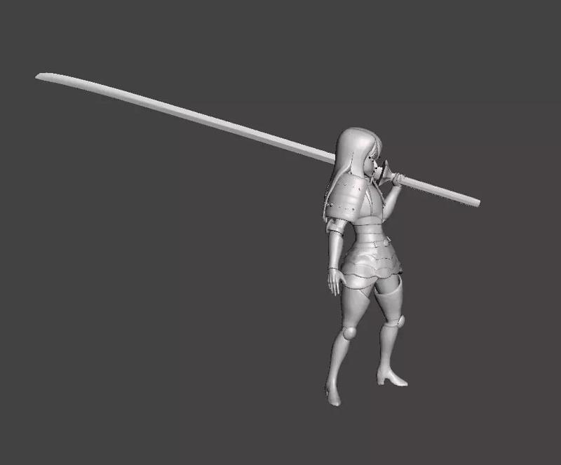 Dawn Roar Simon 3D Model