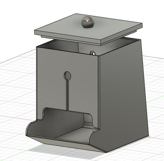 Q-Tip - Cotton swab dispenser
