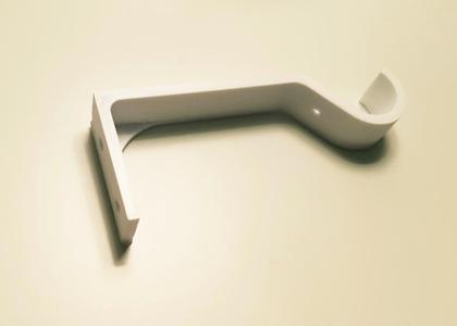 Simple curtain bracket