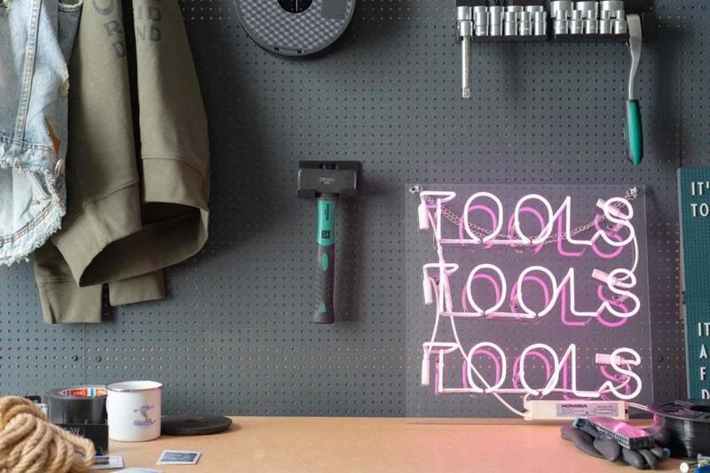 Club Hammer 1000 Grams holder 038 I ENFORCE I for screws or peg board