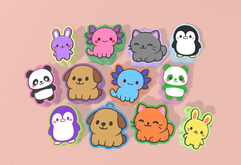 Kawaii Animals Clicker Pack