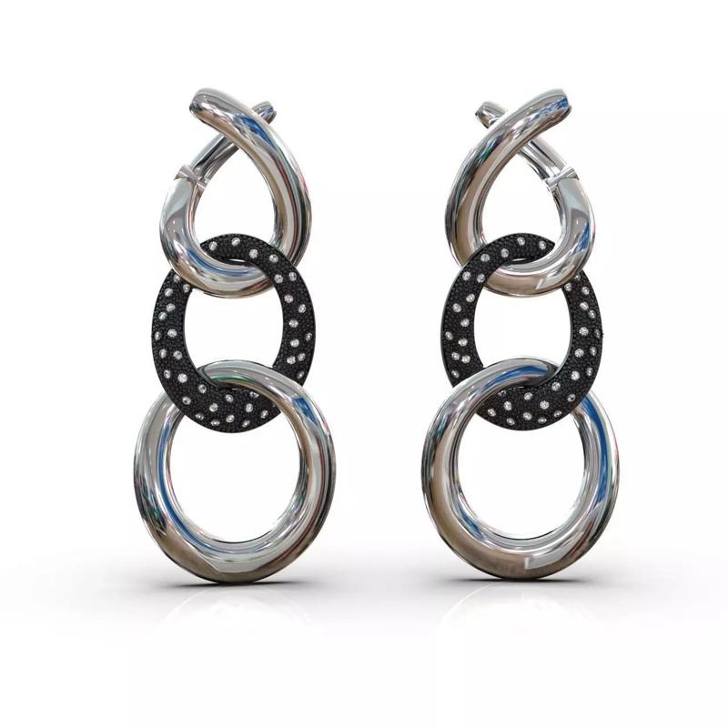 earrings with stones