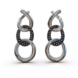 earrings with stones