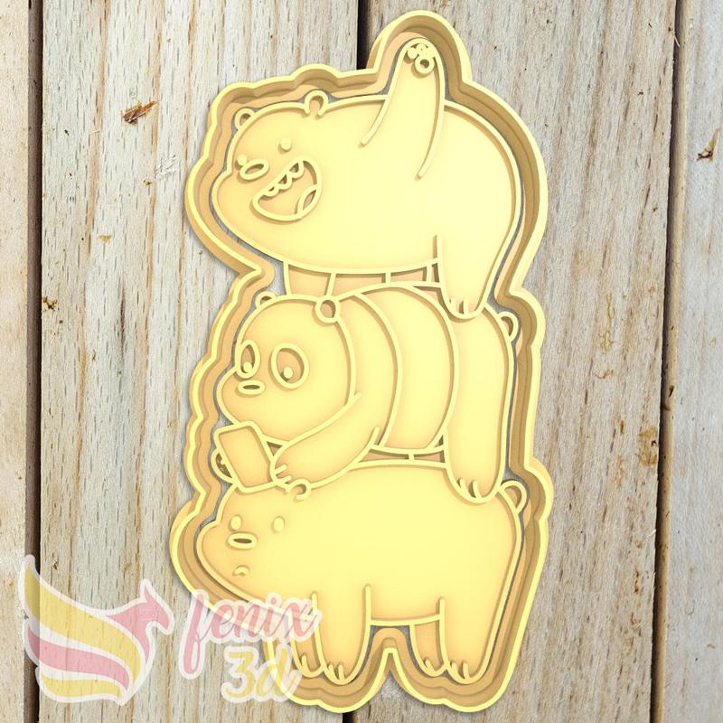 Outrageous Bears Cookie Cutter