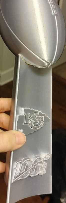 Kansas City Chiefs Vince Lombardi Trophy