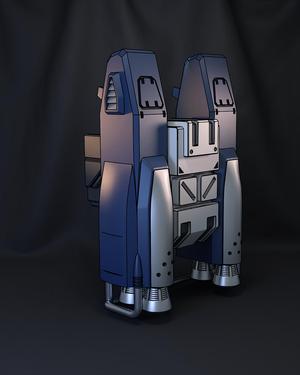 1/100 RX-79 Parachute Pack Type 2