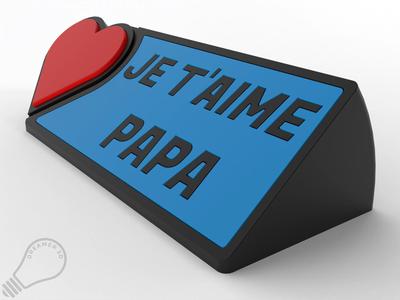 I love you Dad❤️ ( decorative item )