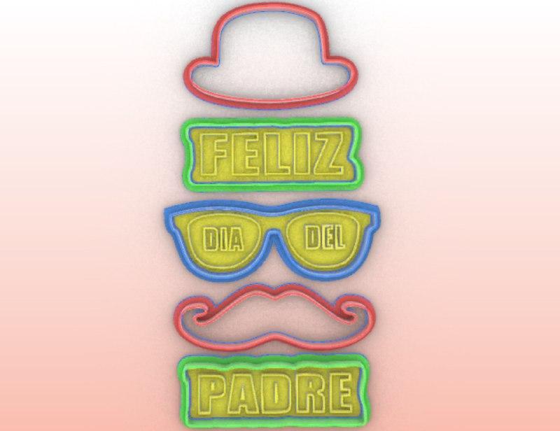 DAD'S COOKIE CUTTER SET