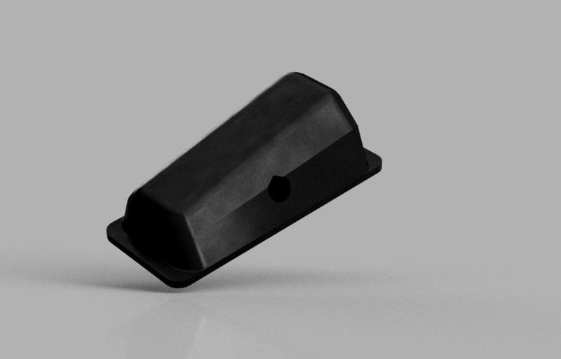 BUMPER RUBBER 924 LOWER FRONT